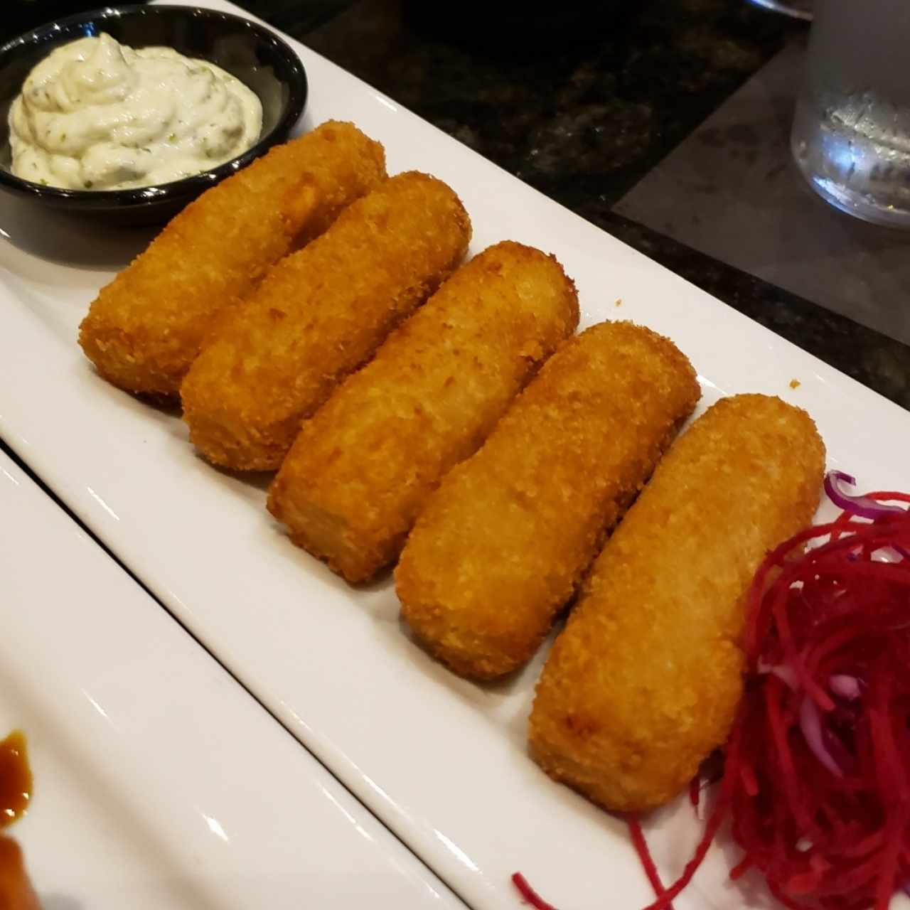 Entradas - Croqueta de Salmón