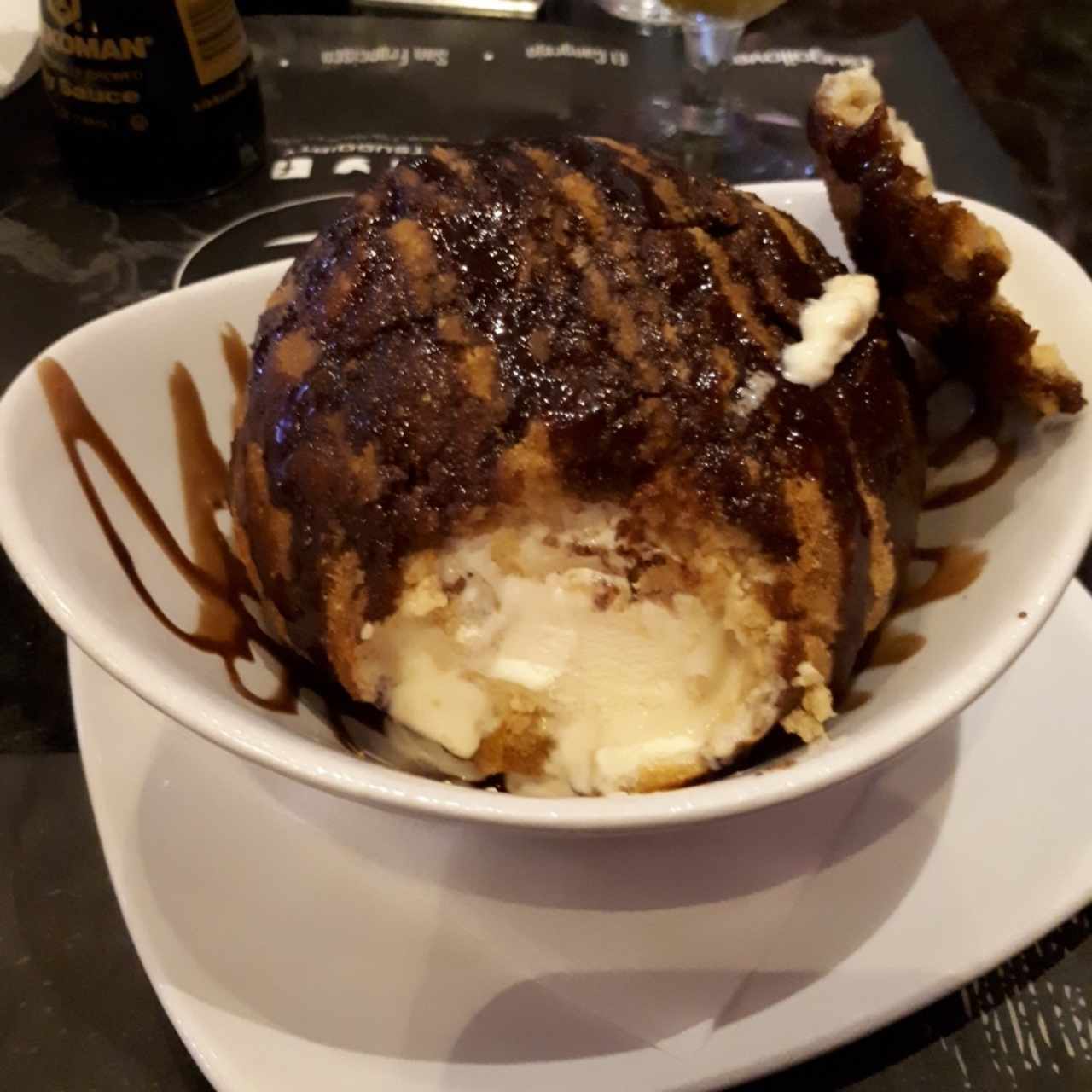 Postres - Helado Frito