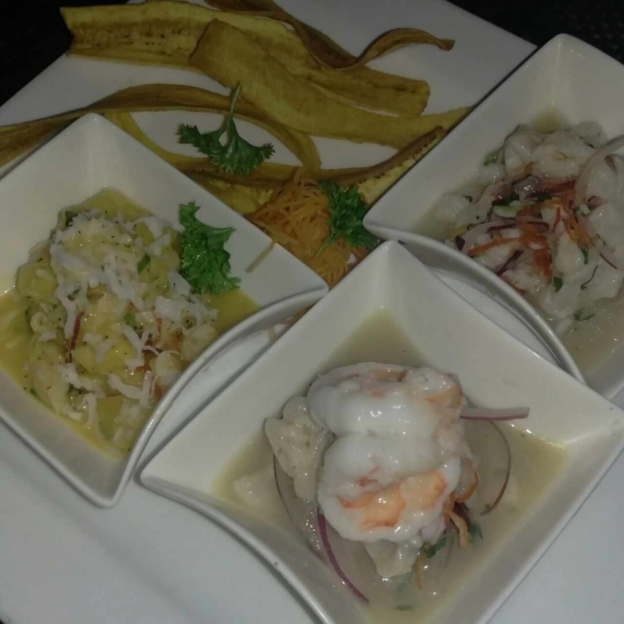 Degustación de ceviches