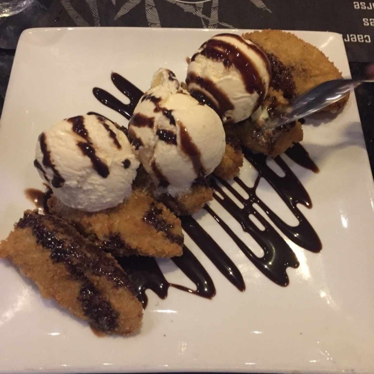 Postres - Banana Tempura