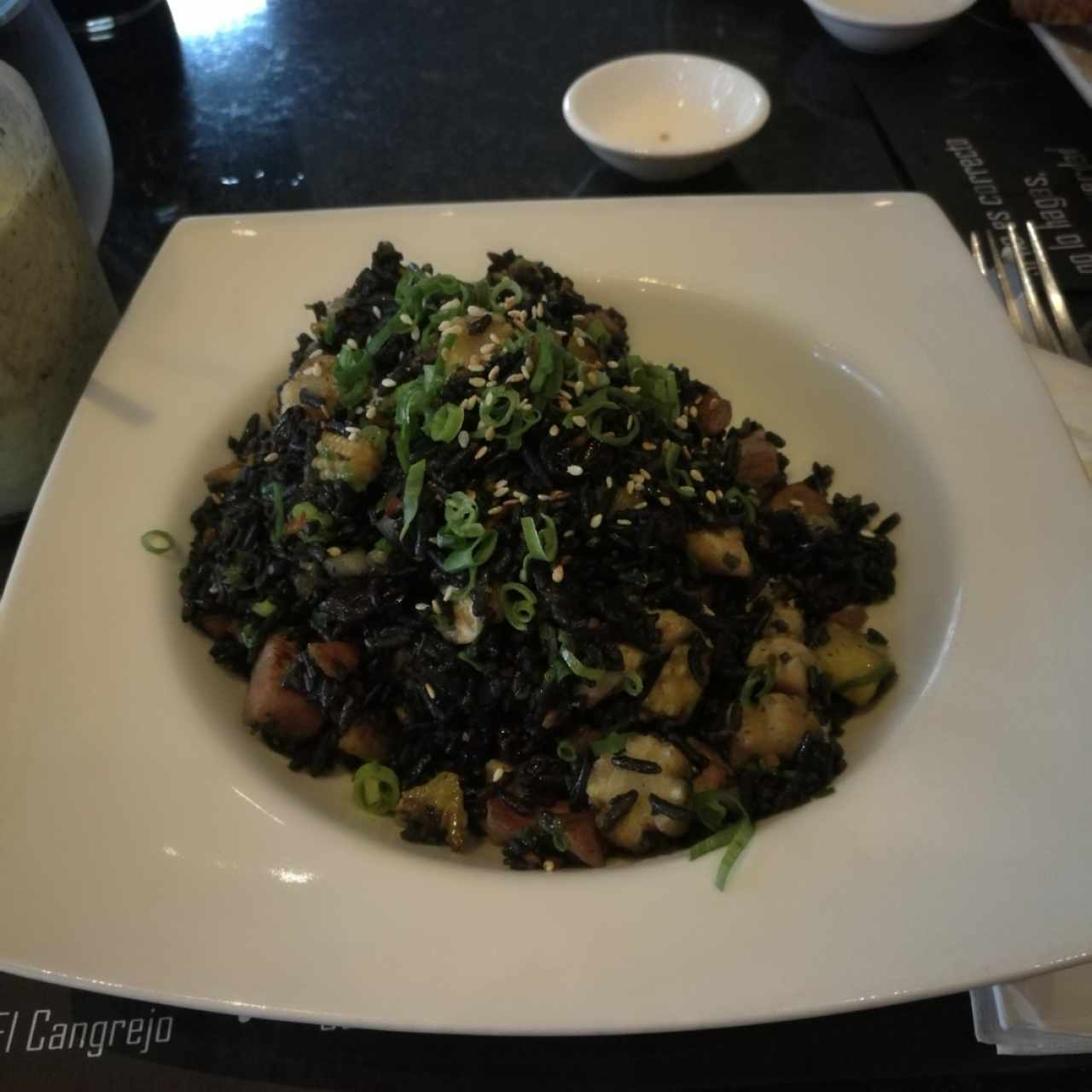 Thai - Arroz negro