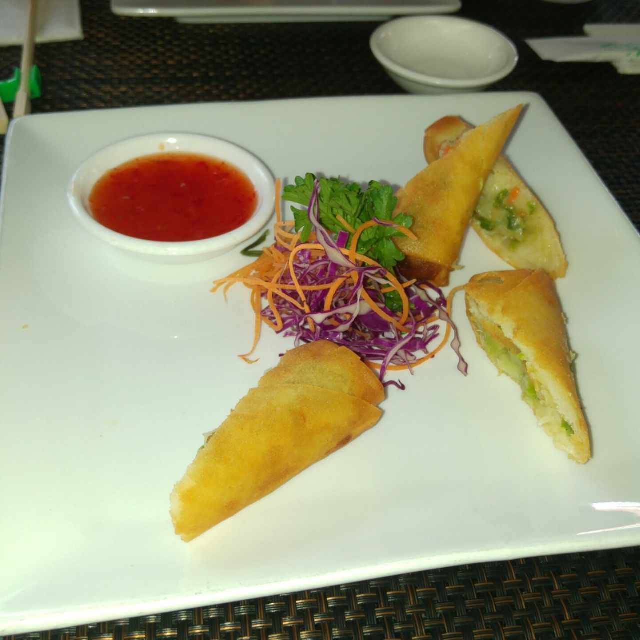 Entradas Calientes - Spring rolls