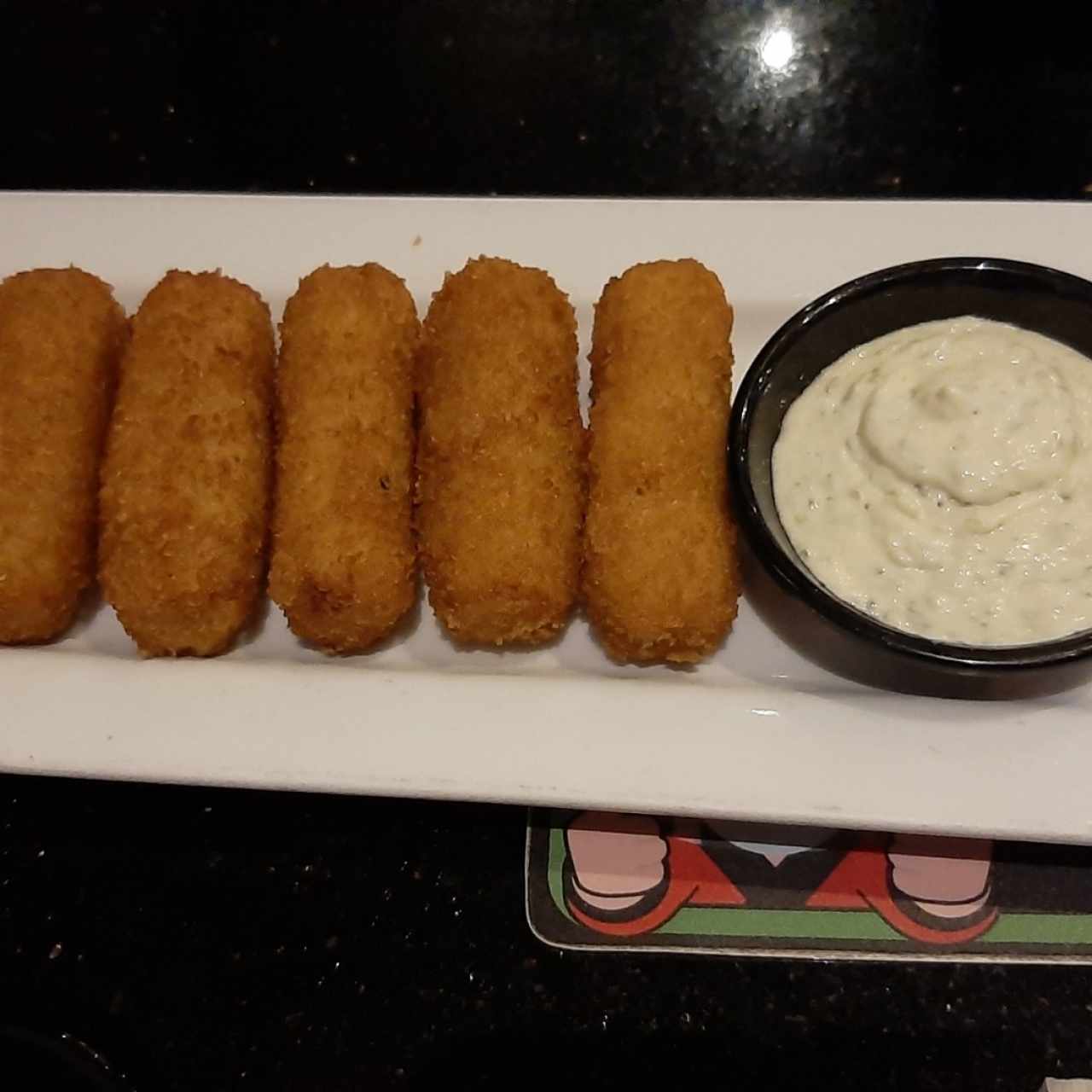 croquetas de cangrejo 