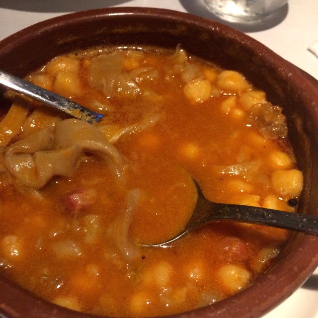 Callos Con Garbanzos A La Madrileña