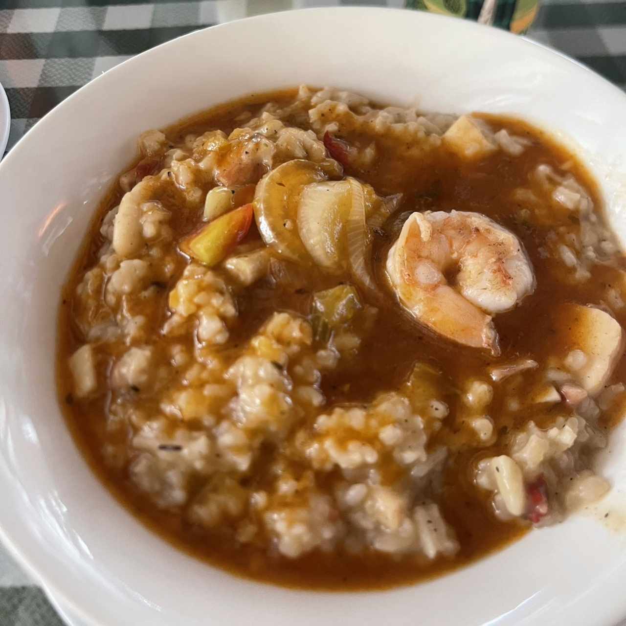 Guacho de mariscos 