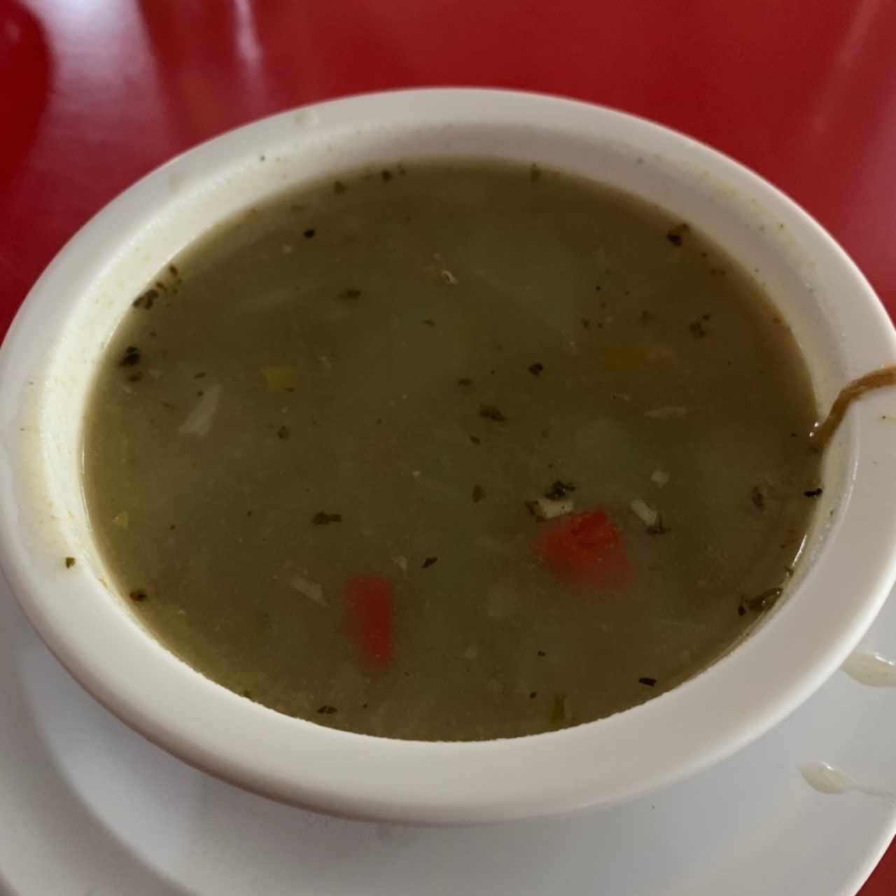 Menú ejecutivo - sopa de entrada