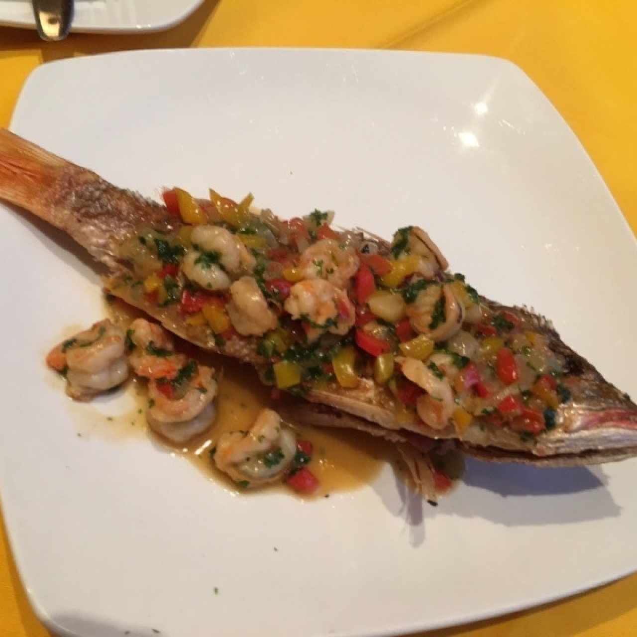 pescado al chorrillo 