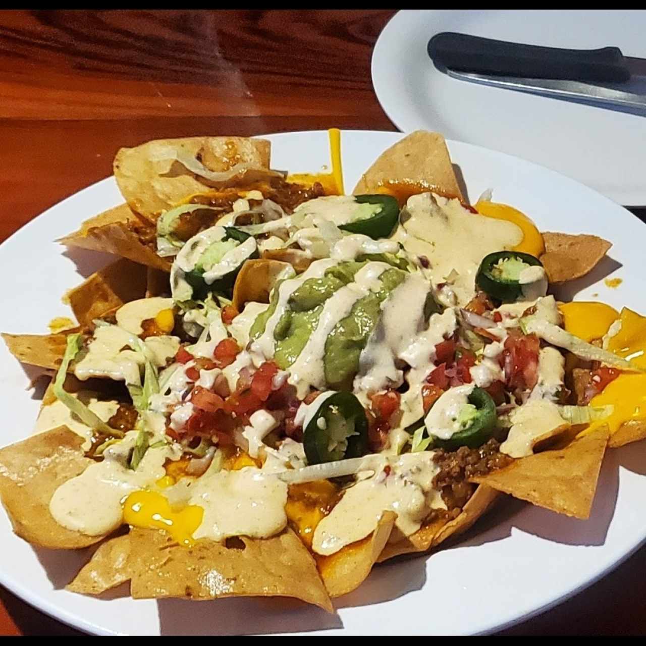 Nachos con jalapeño