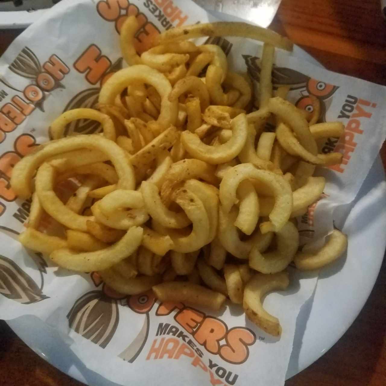 papas fritas enrrolladas