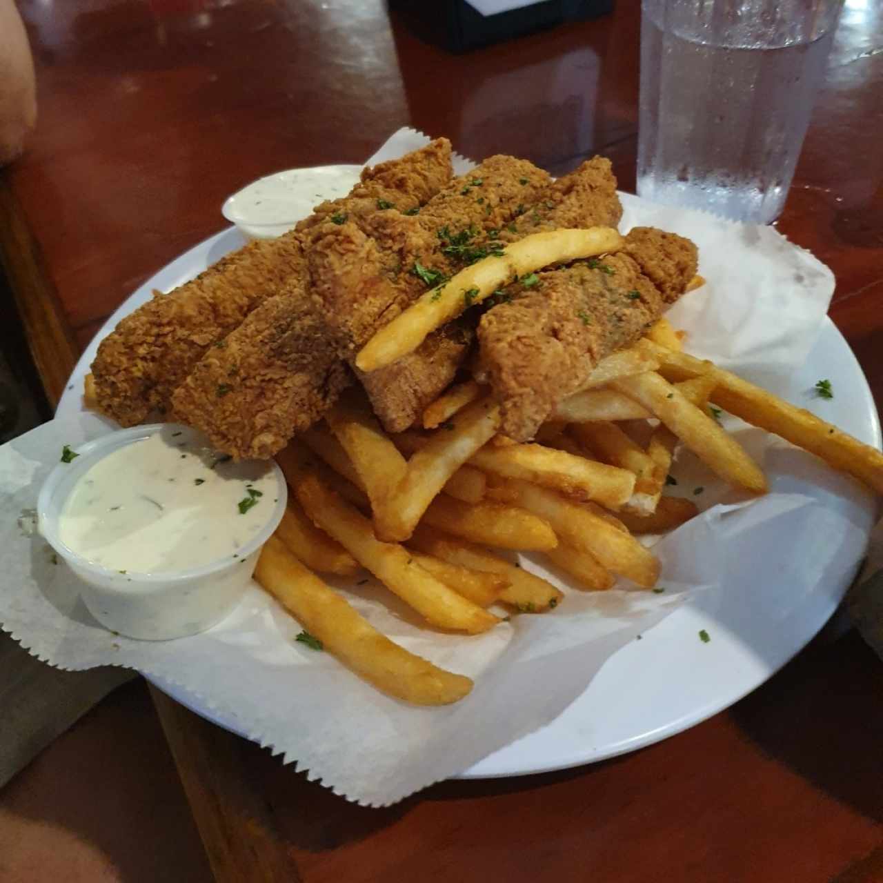 Fish and chips 