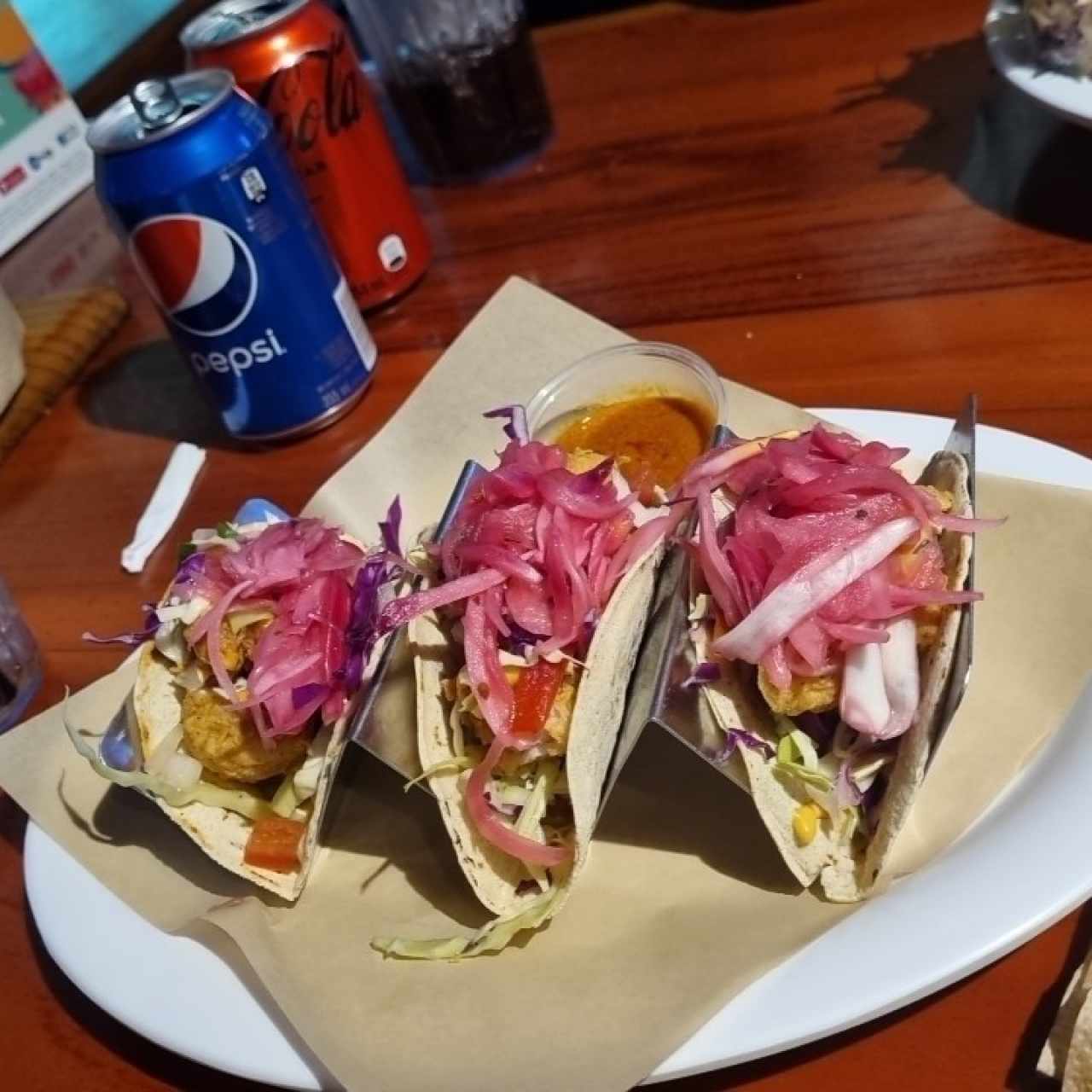 HOOTERS ORIGINAL BUFFALO CHICKEN TACOS