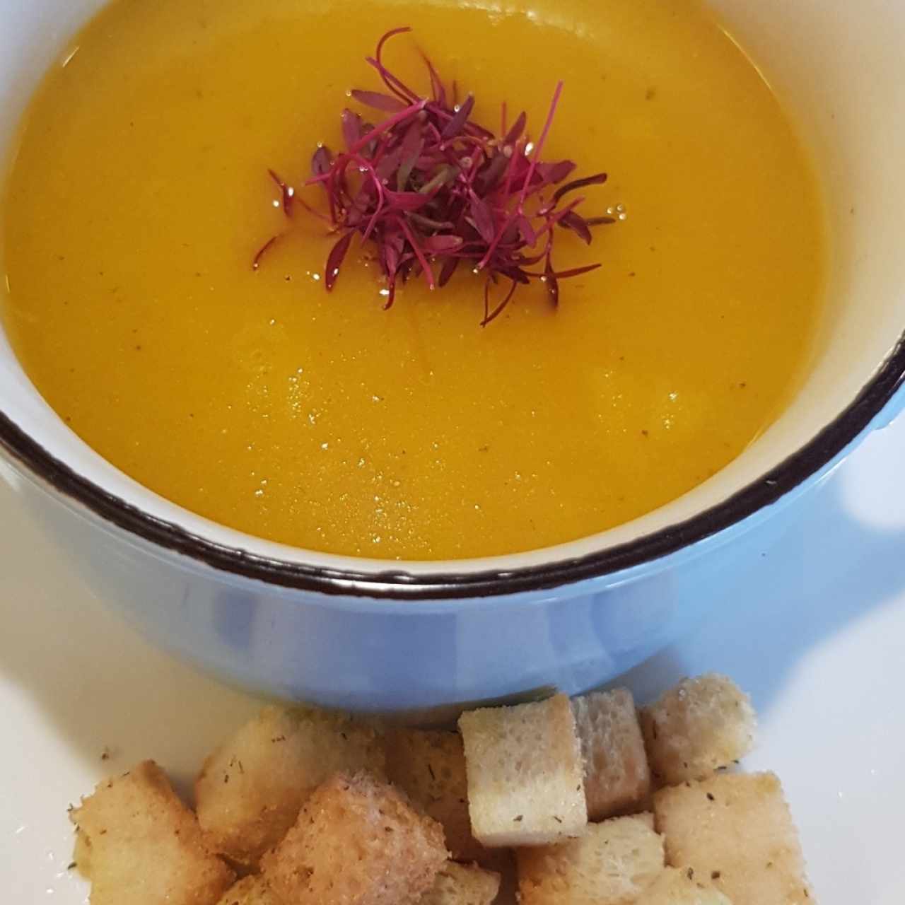 sopa de zapallo