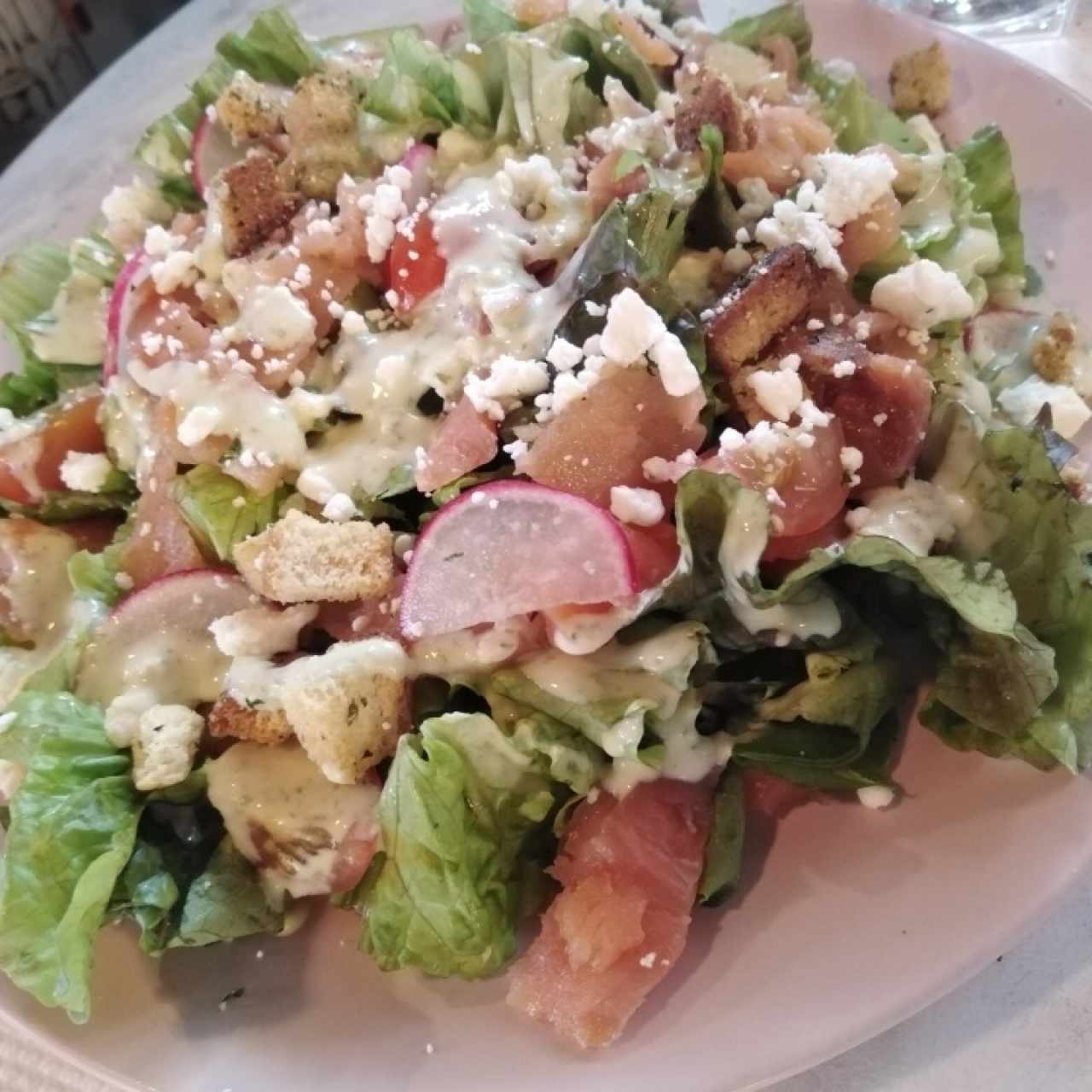 Ensalada de salmón 