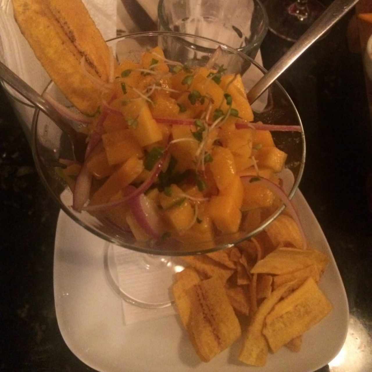 ceviche de mango 