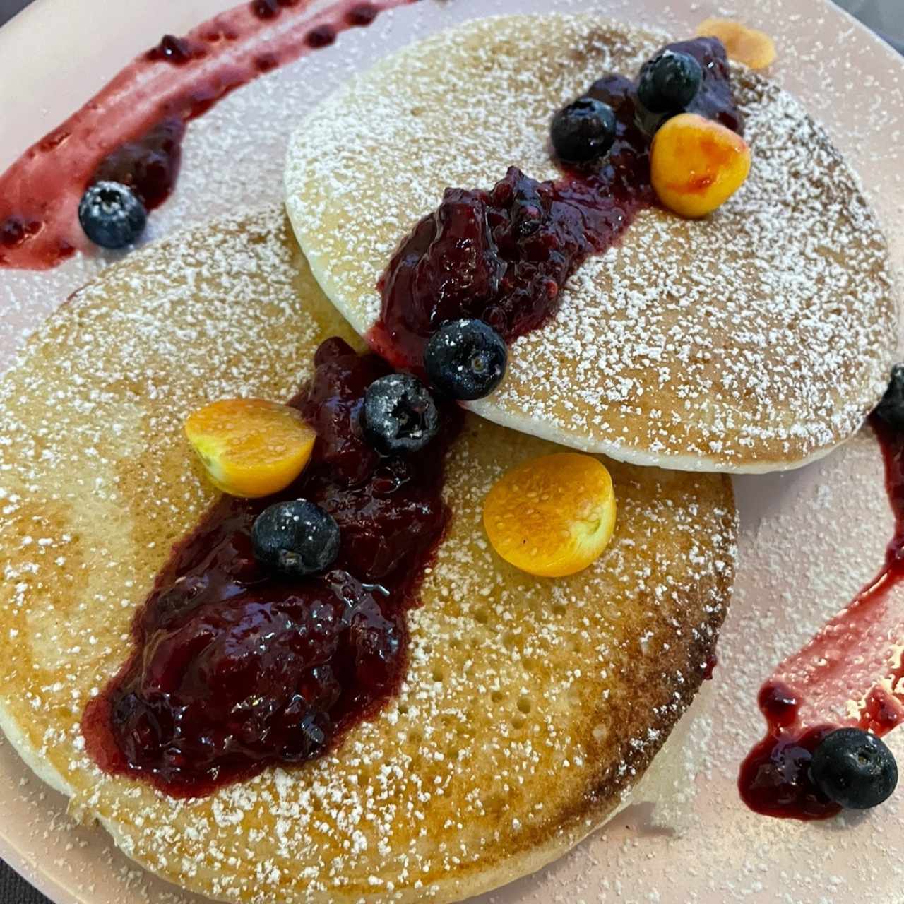 Pancake de Frutos del bosque