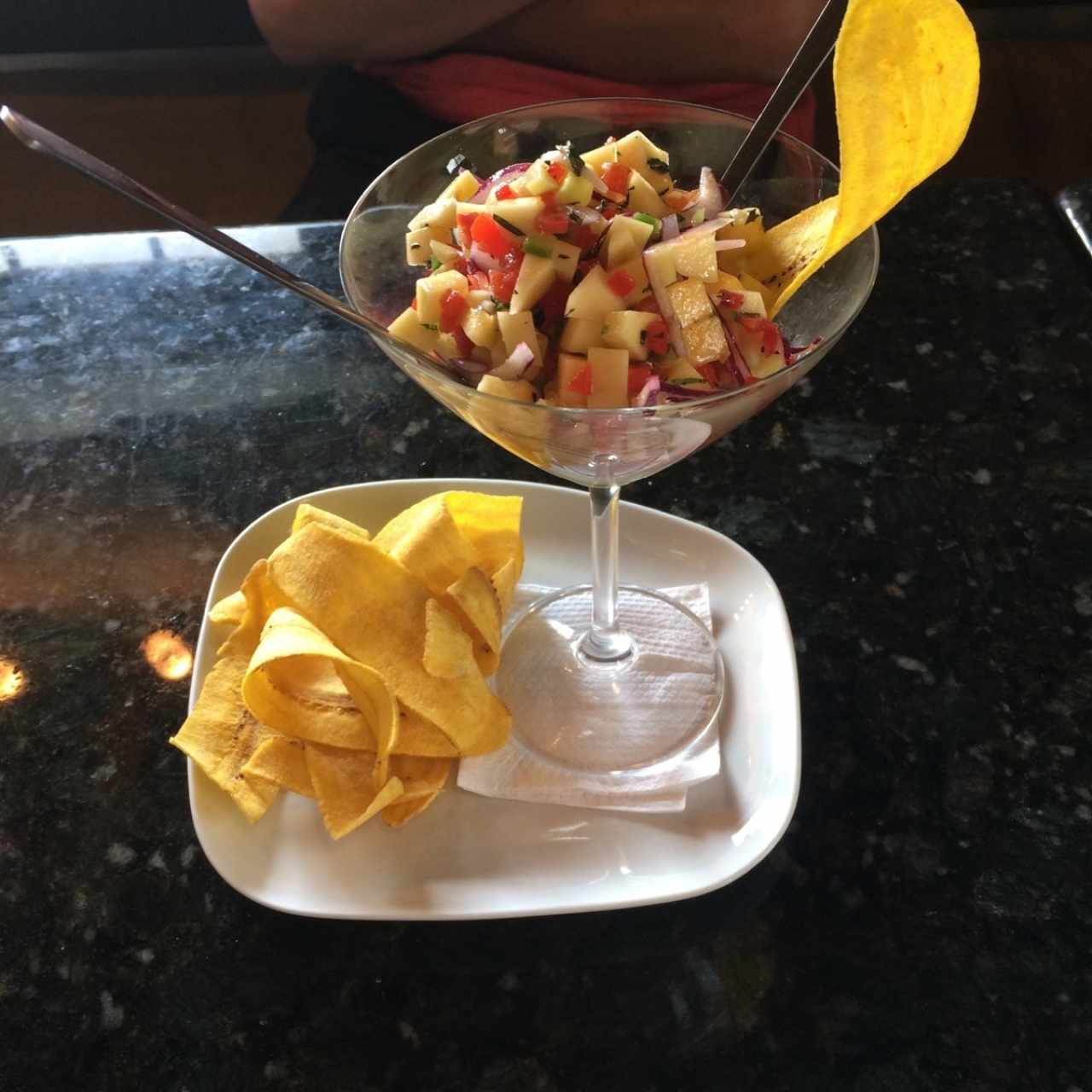 Ceviche de mango