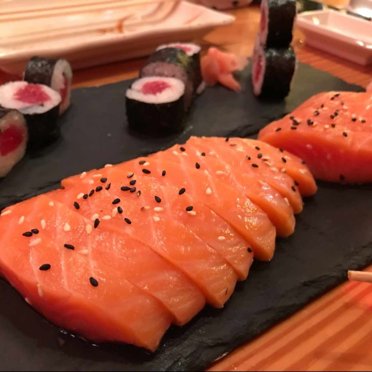 Sashimi salmón