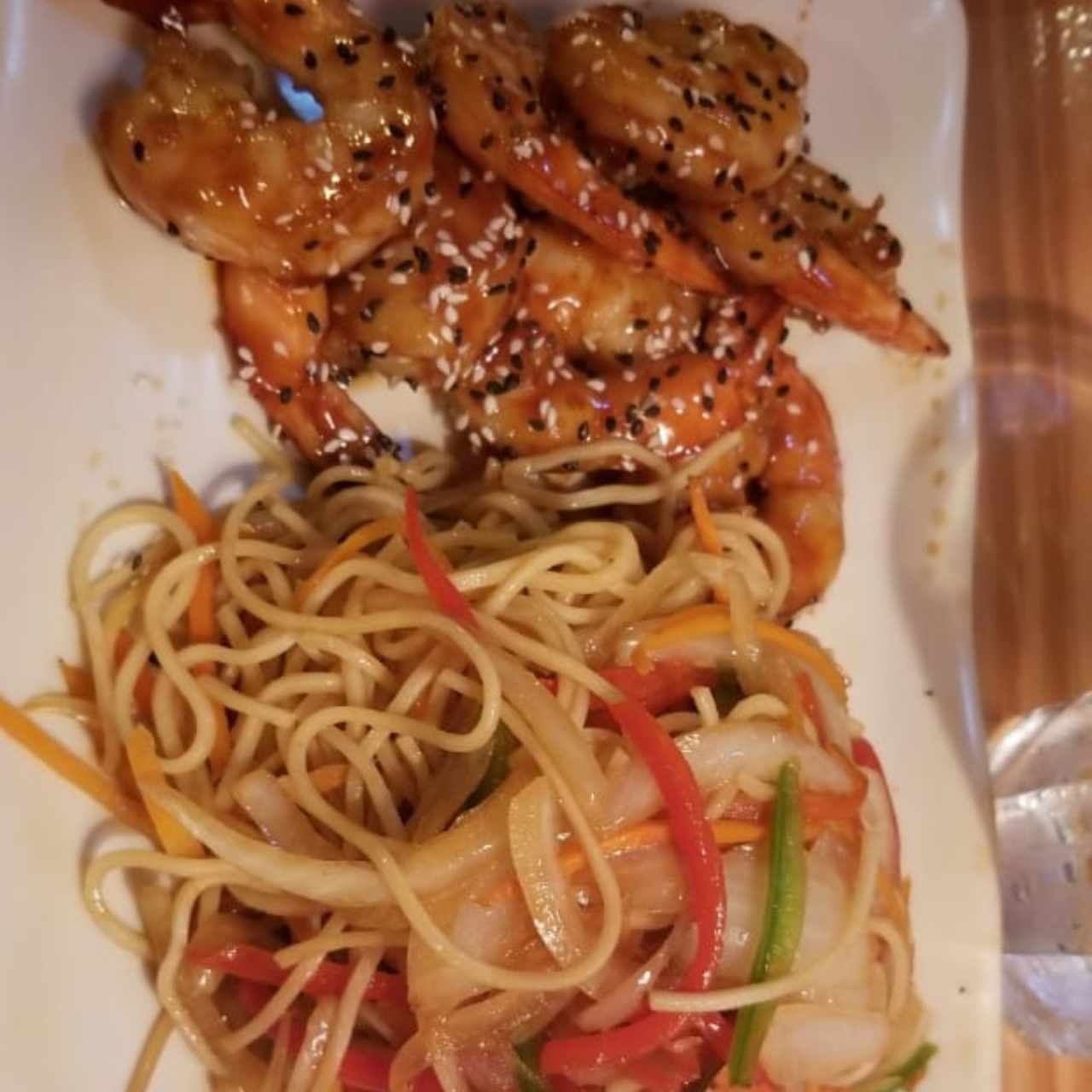 langostinos teriyaki