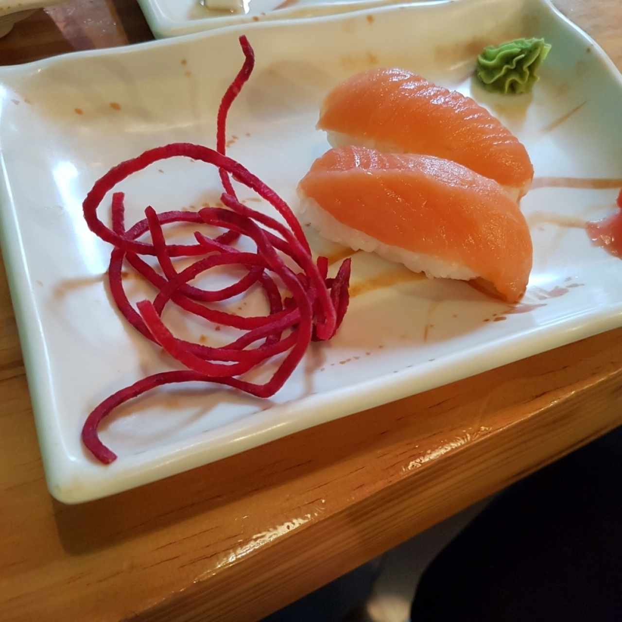 Nigiri Sushi Salmon