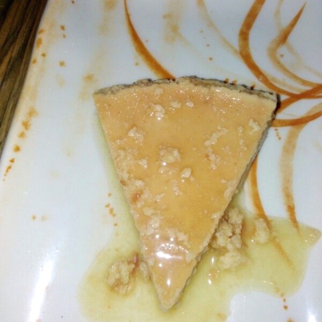 Flan de la casa