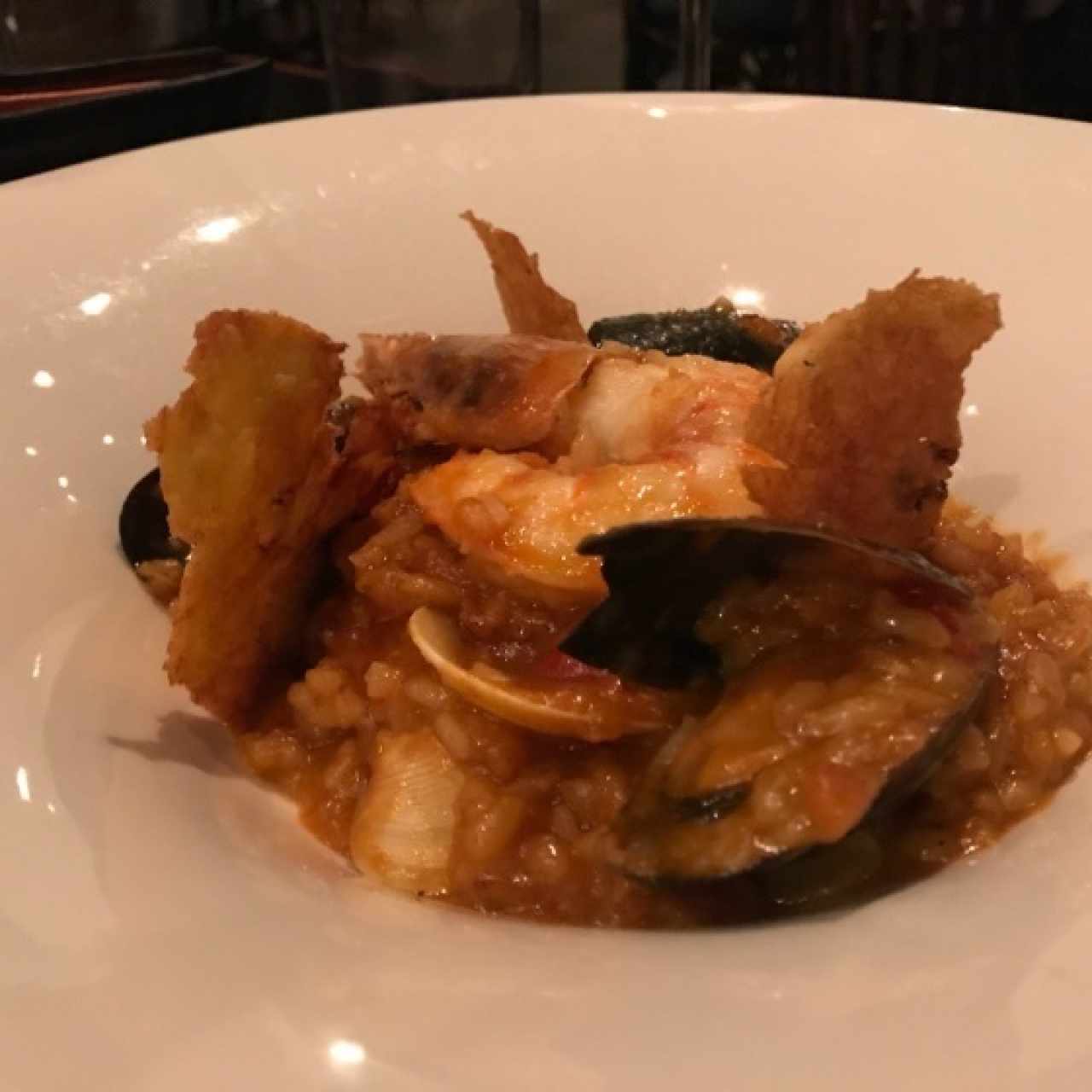 risotto de mariscos 