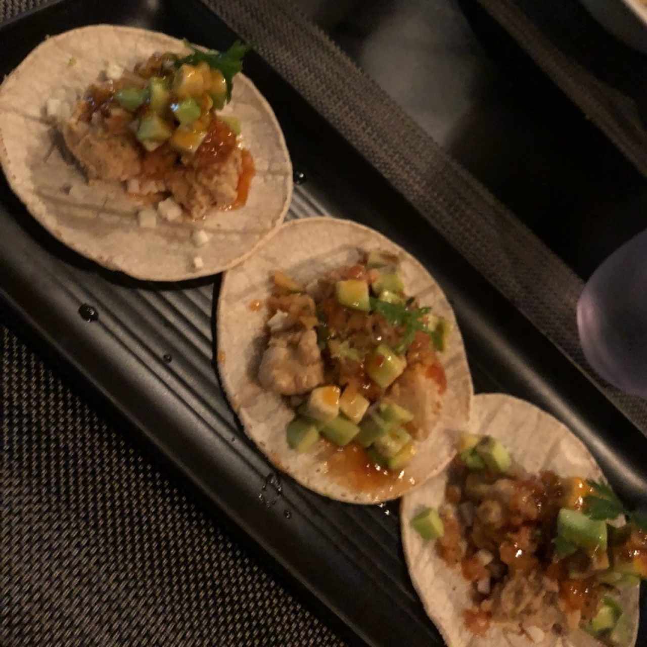 Vegan Chicharrón tacos