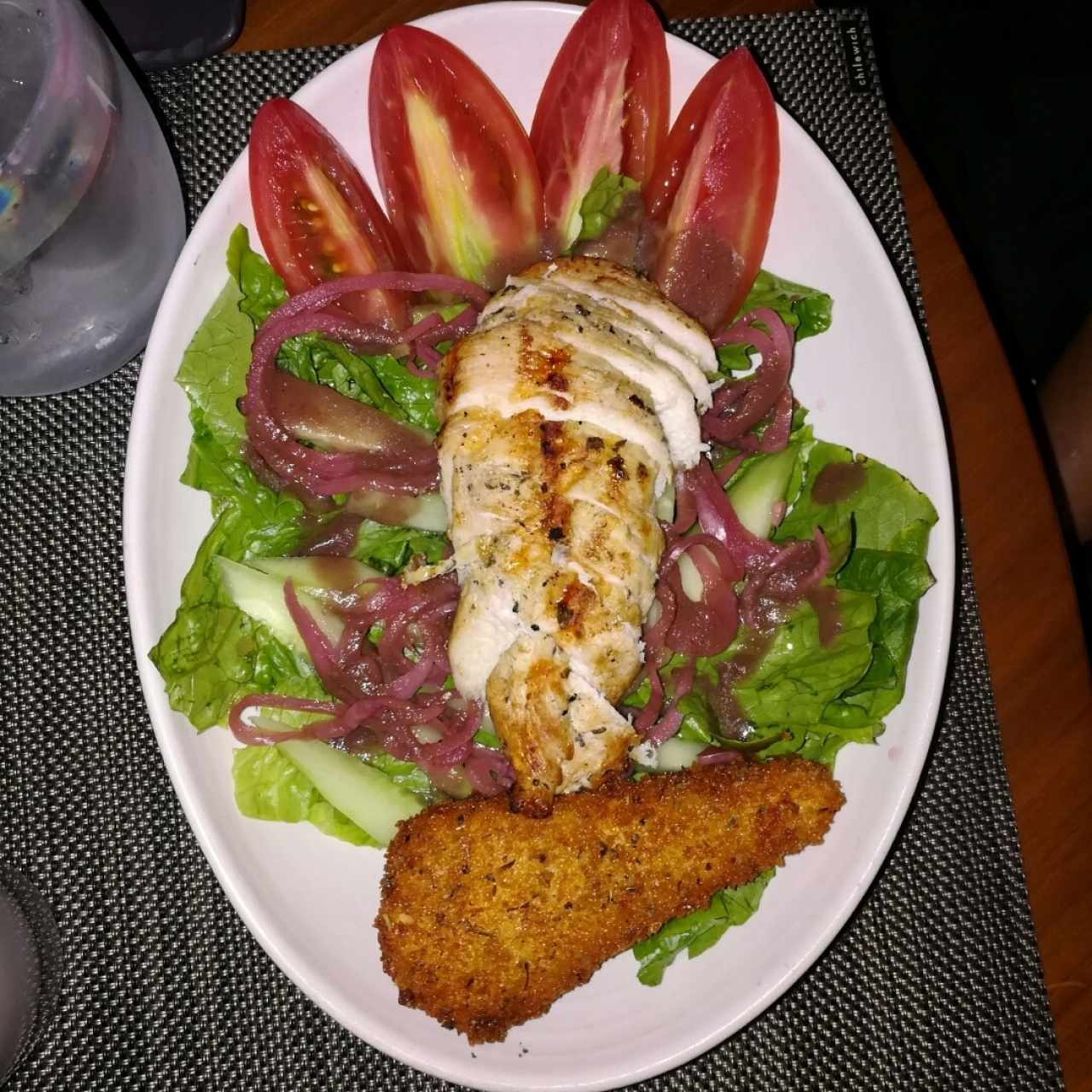 ensalada de pollo