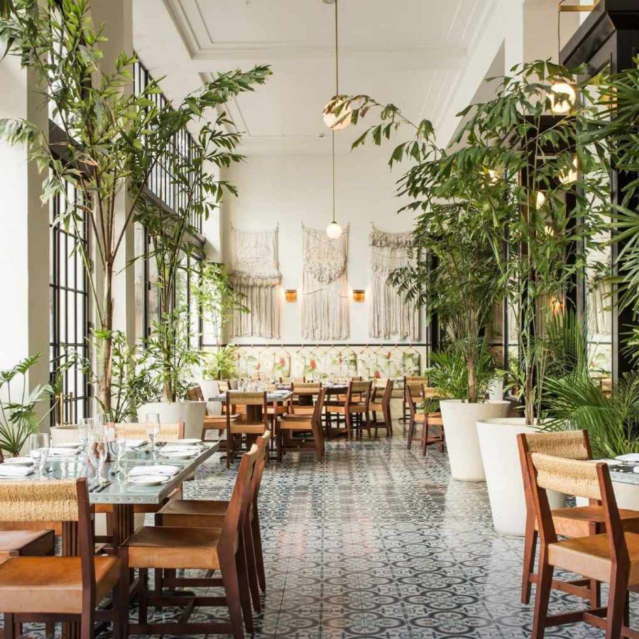 The Dining Room At American Trade Hotel