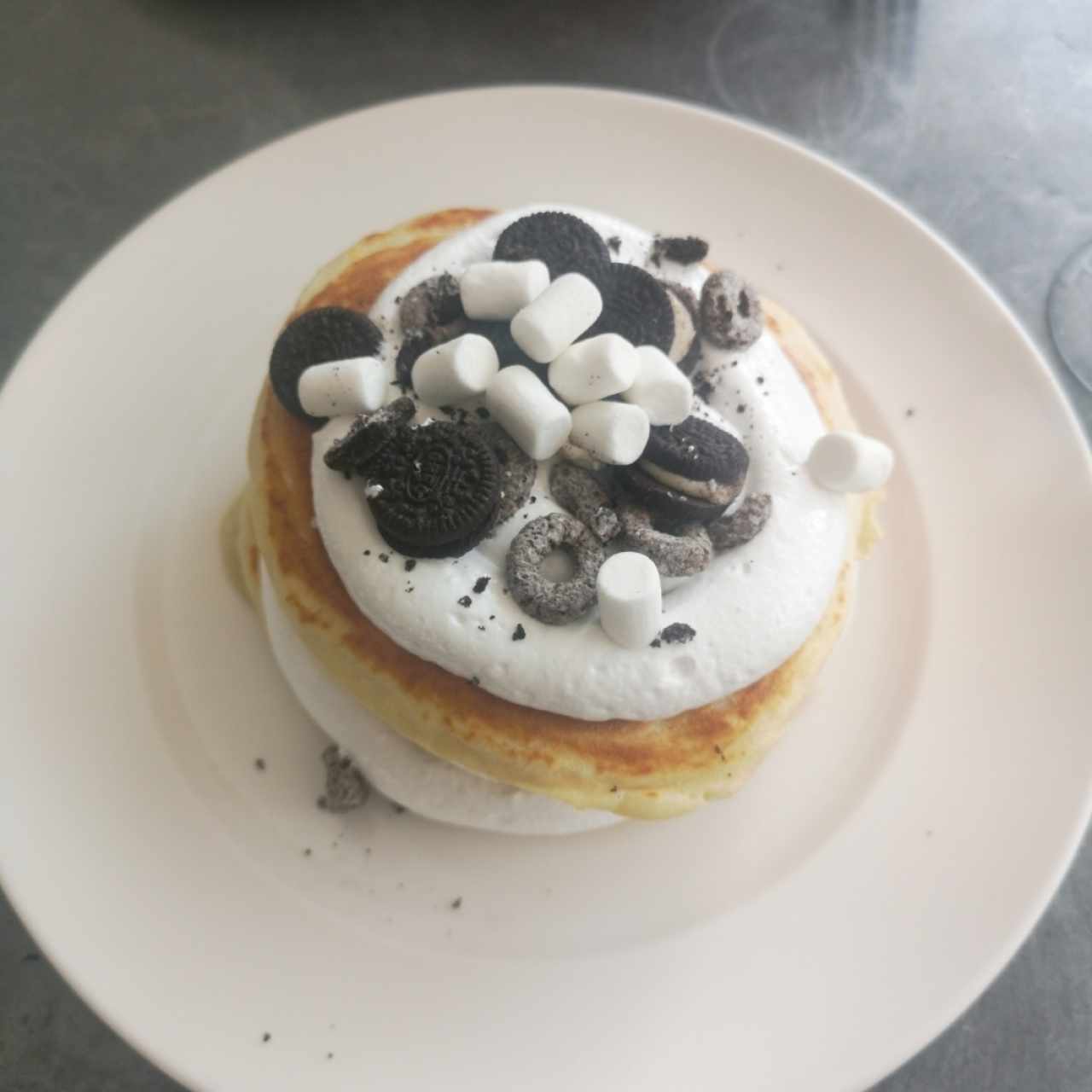 pancakes de oreo