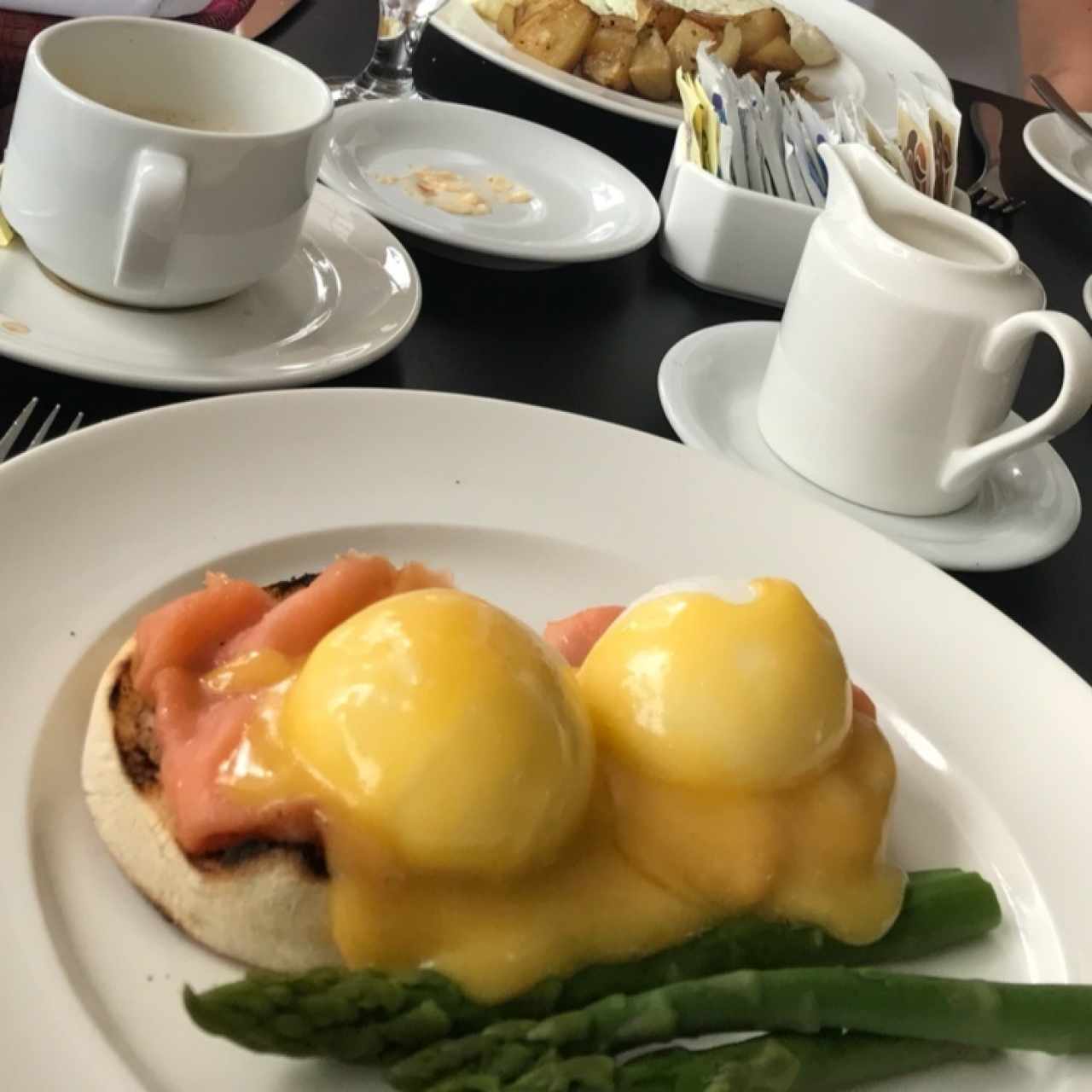 huevos benedictinos de salmon