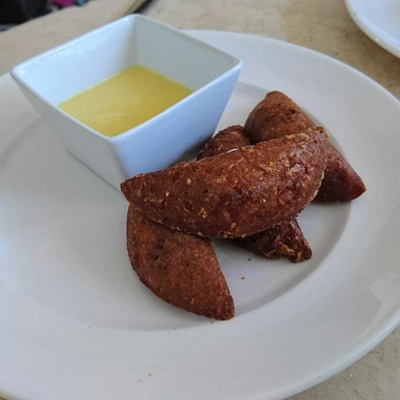 Empanadas de plátano con dos rellenos