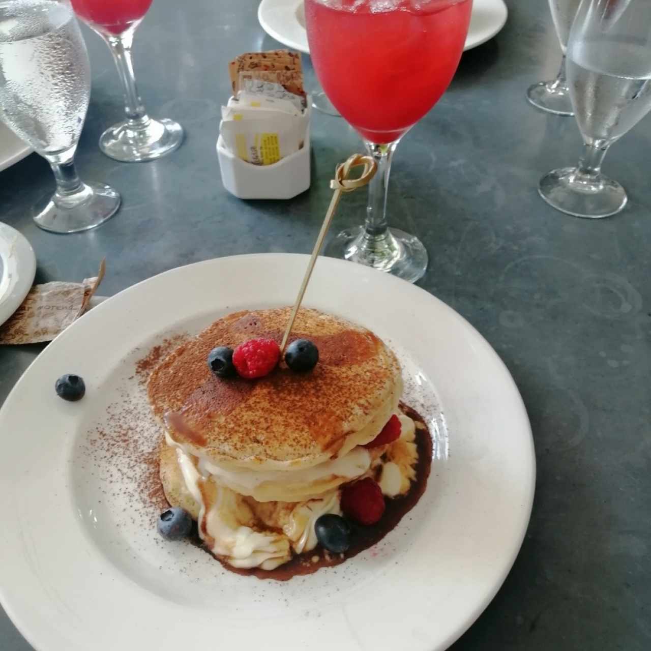 Pancake tiramisu