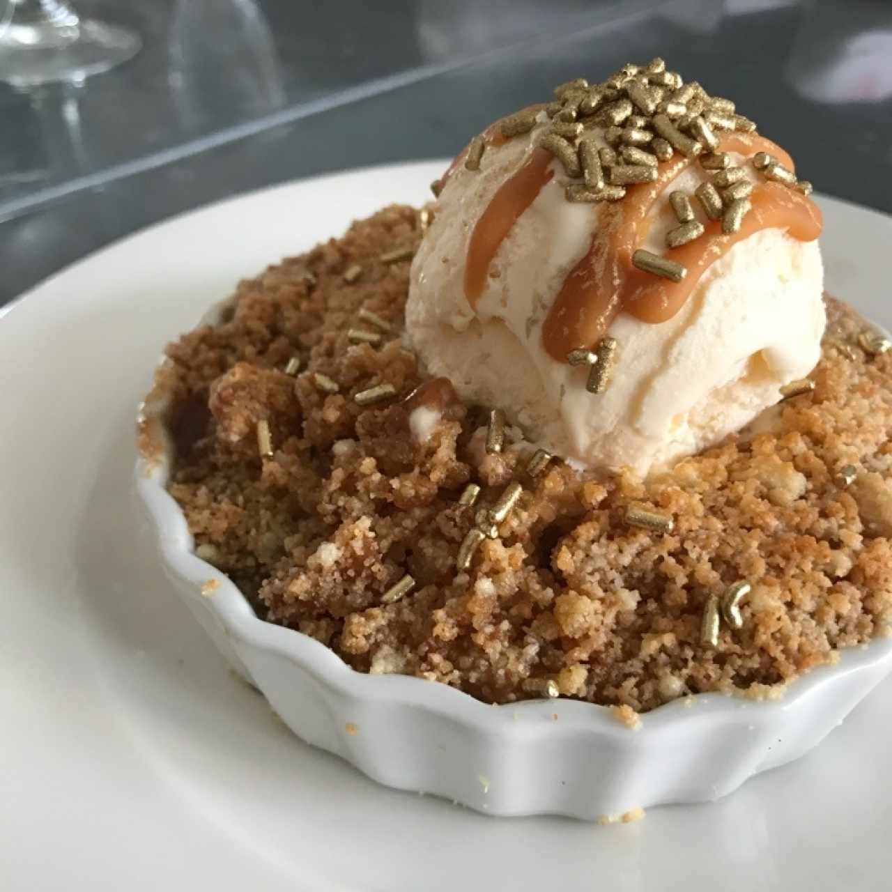 apple crumble