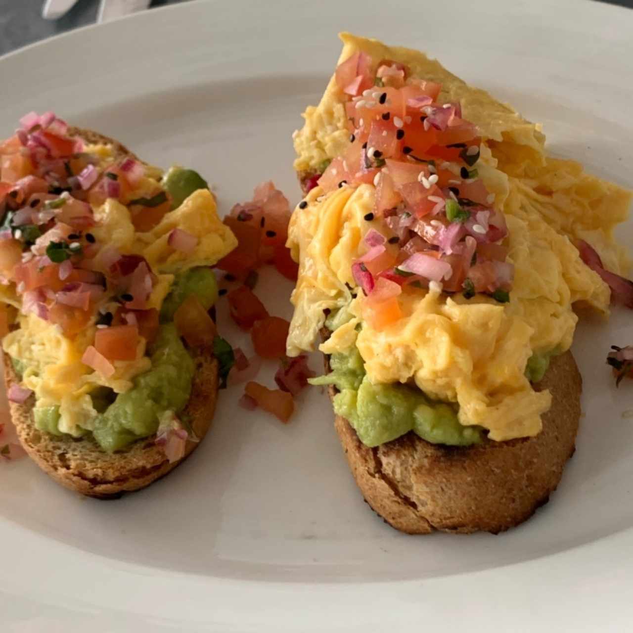 Tostada de Guacamole