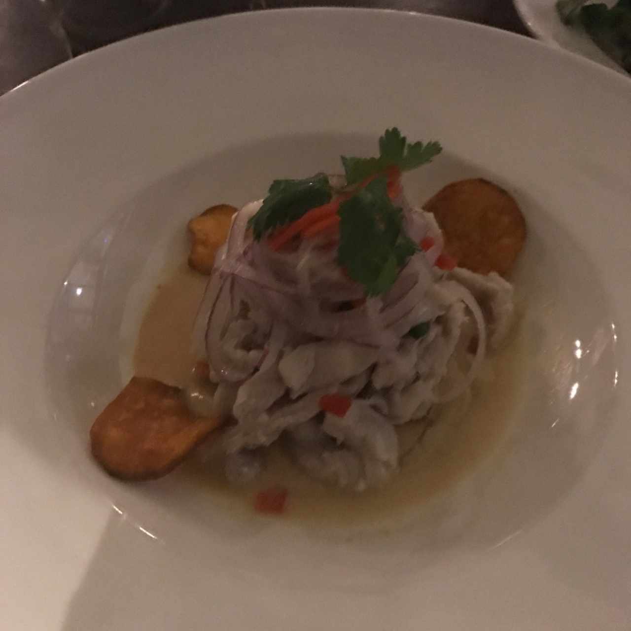 Entradas - Ceviche de Corvina