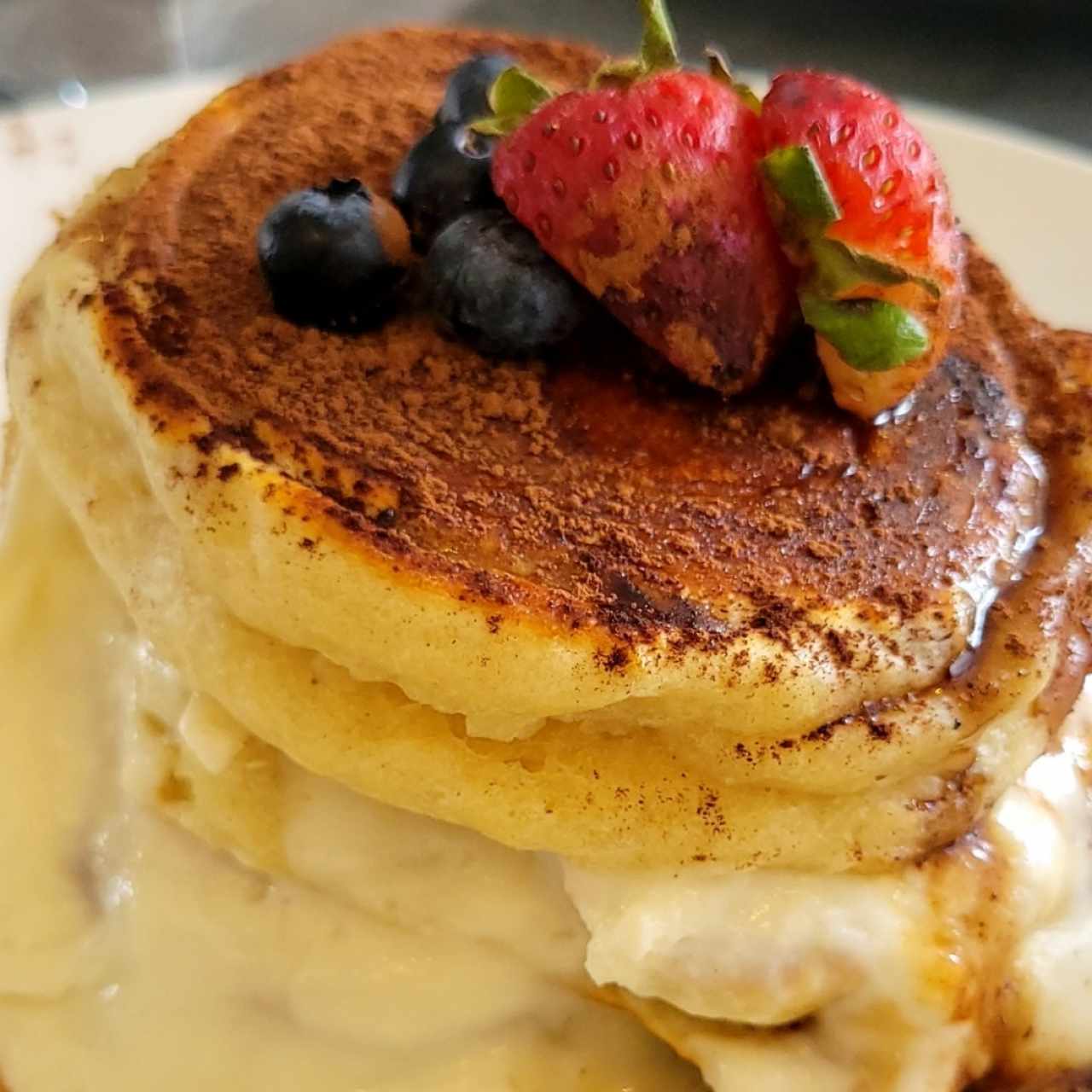 Tiramisú pancakes