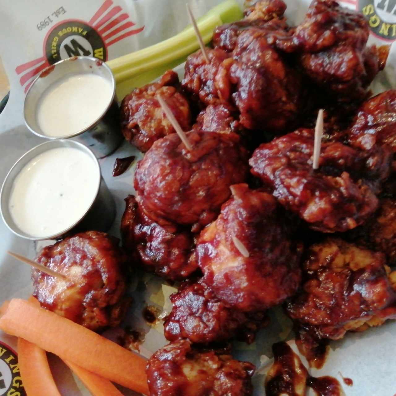 BBQ original wings