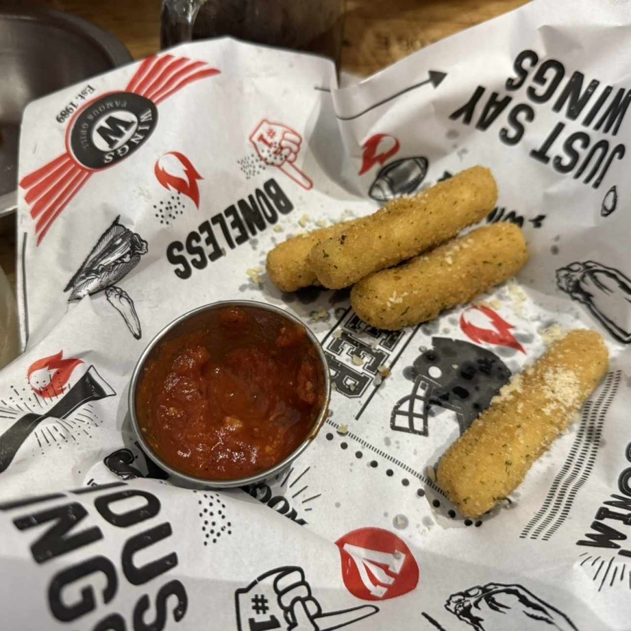 Appetizer - Mighty Mozzarella Sticks