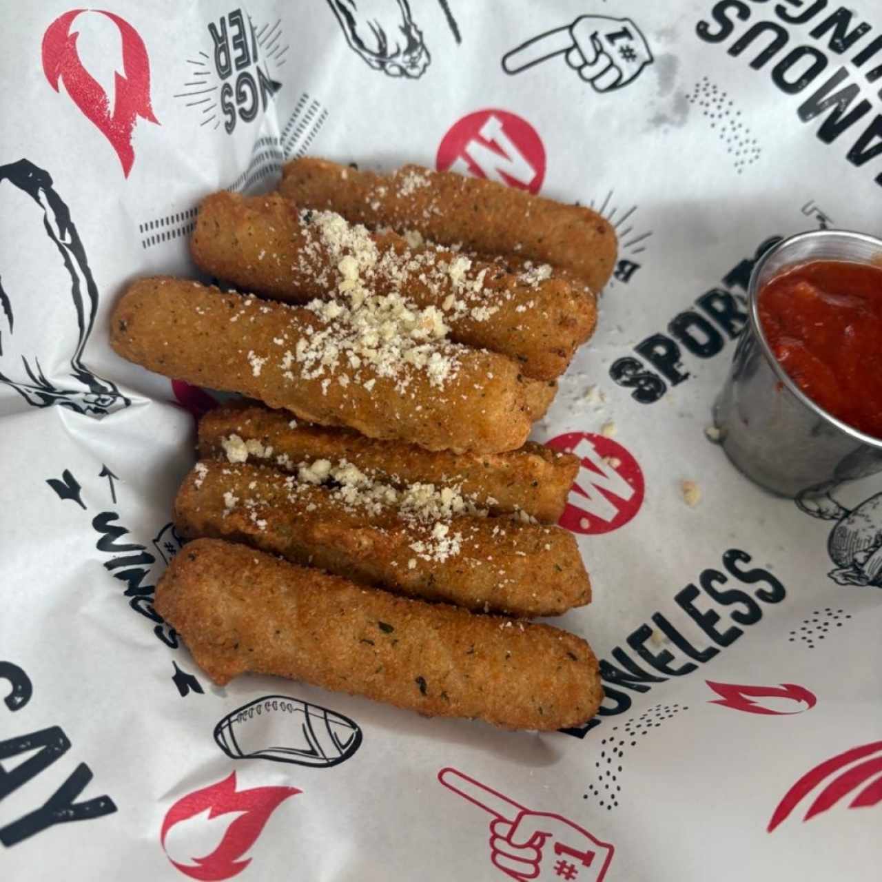 Appetizer - Mighty Mozzarella Sticks