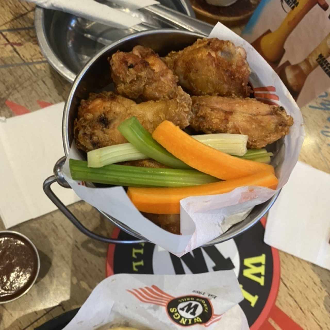 Menú - 20 Wings