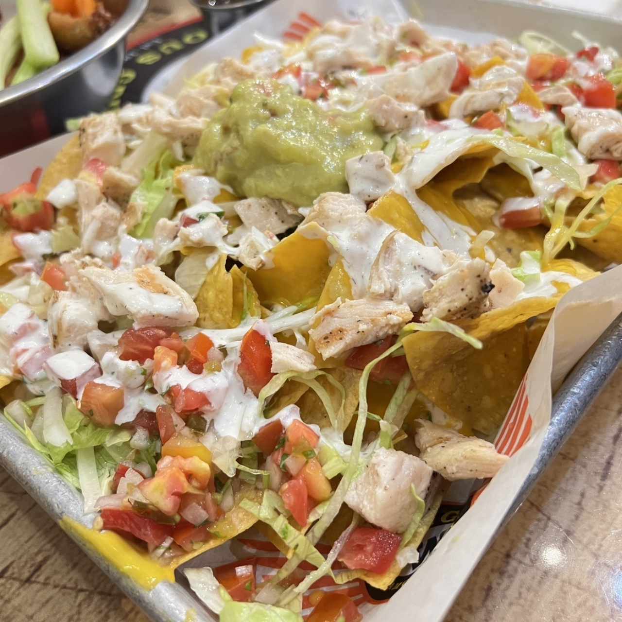 Nachos de Pollo