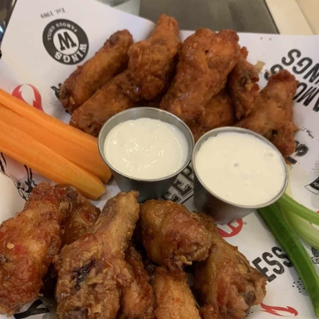 Original Wings - Medium (15 Wings)