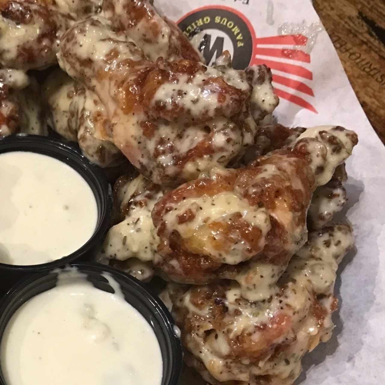 Garlic Parmesan Wings