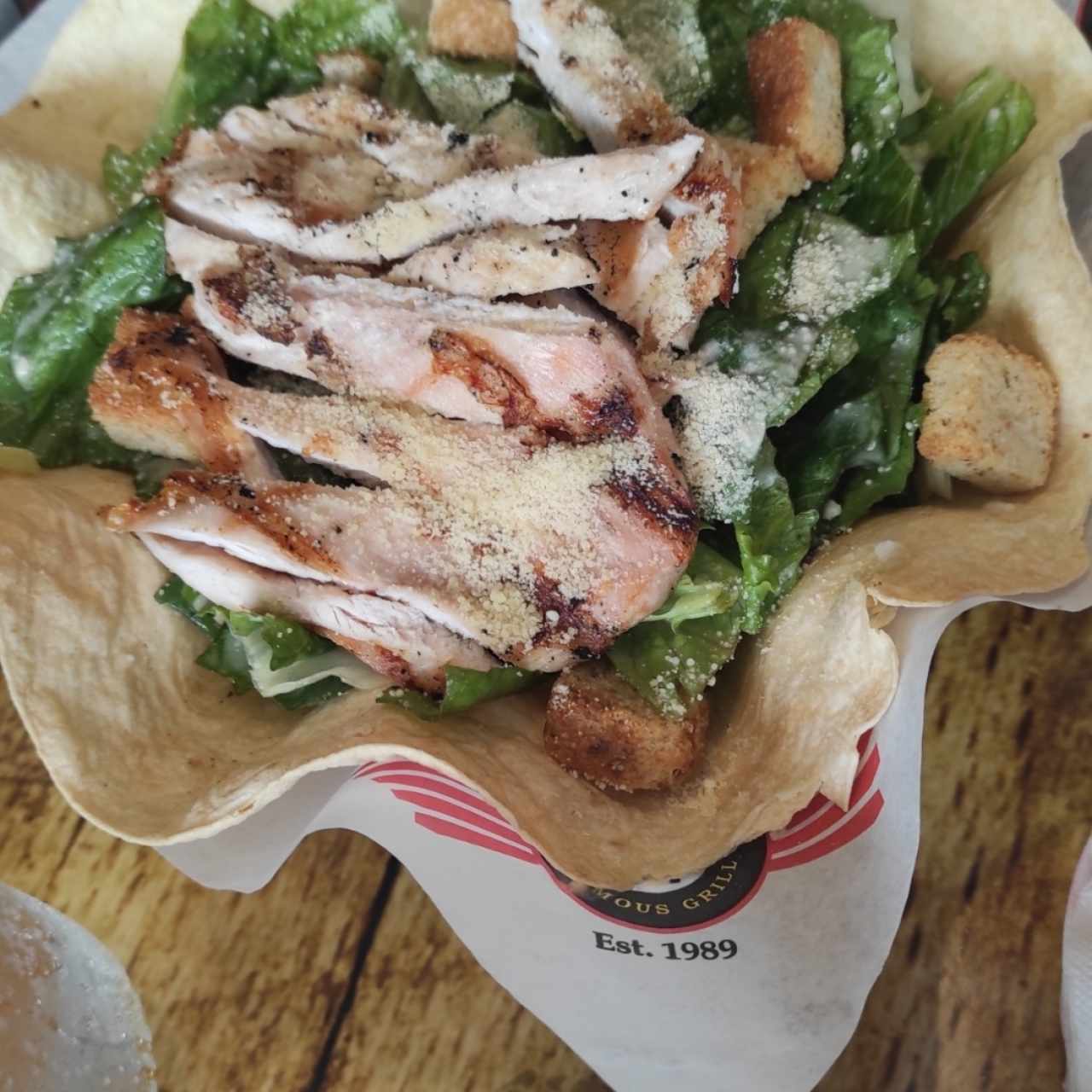 Chicken cesar salad