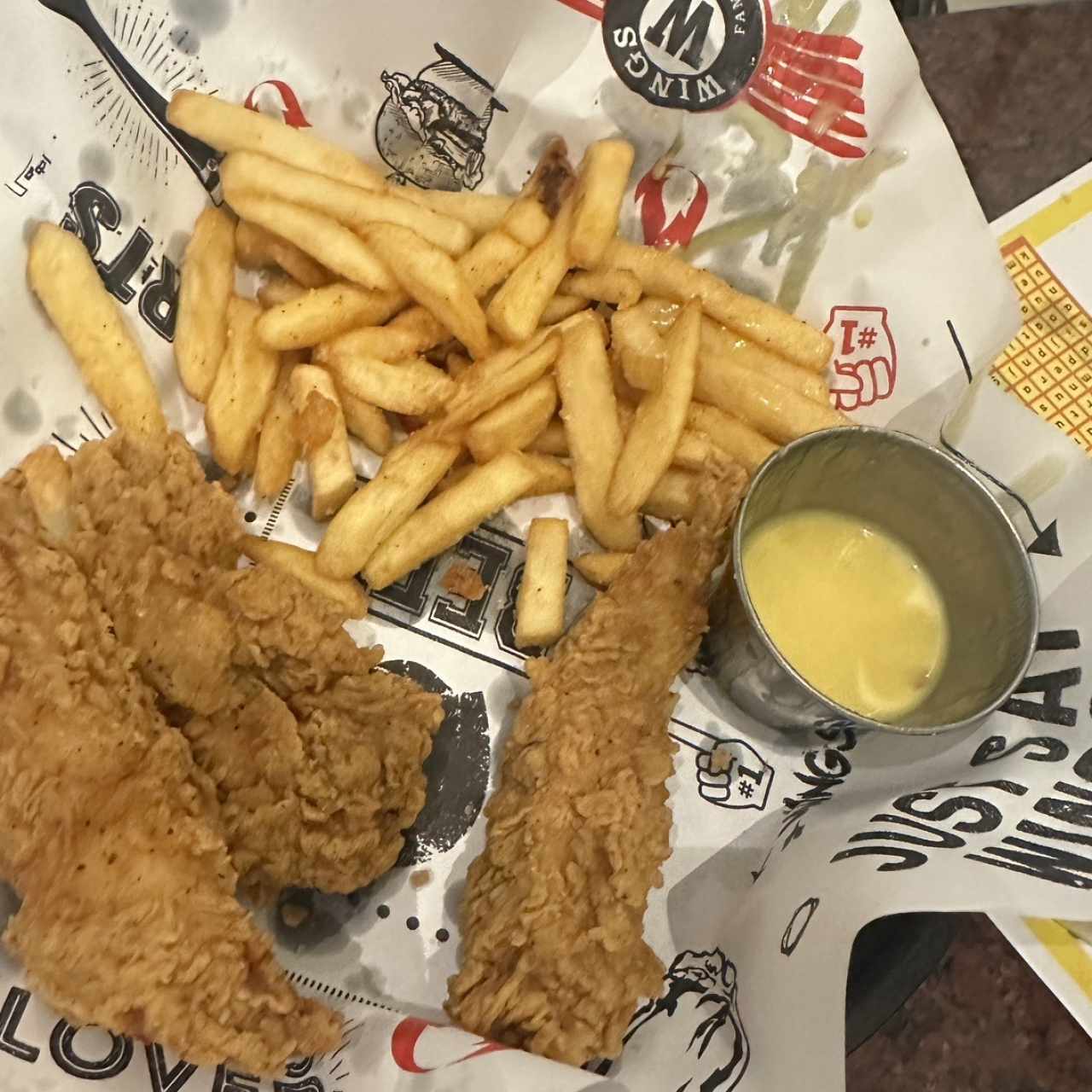 Chicken tender! 