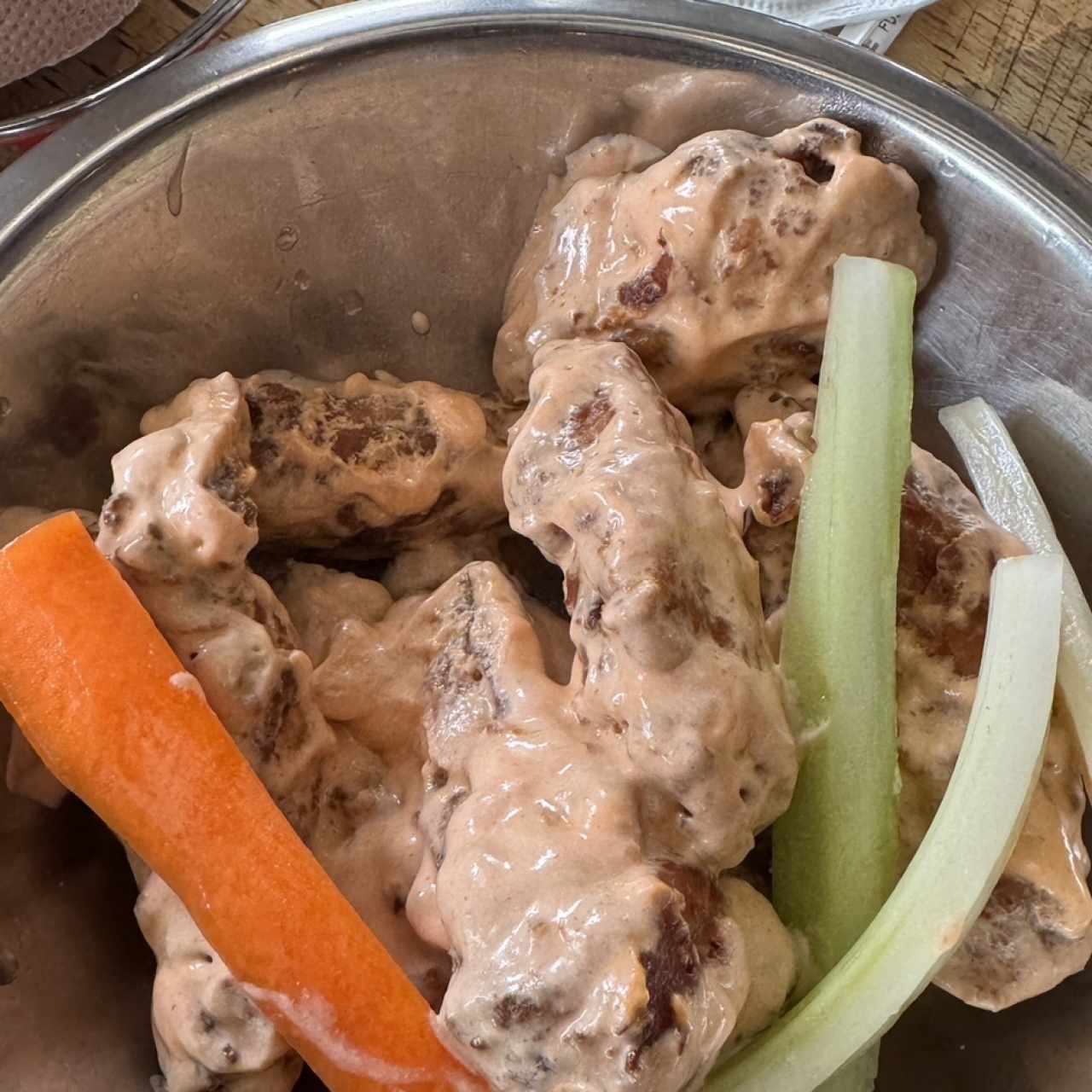 Creamy buffalo wing