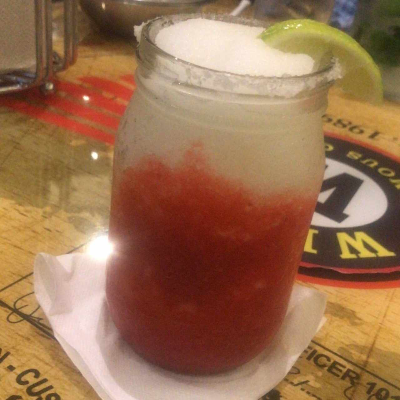 Margarita Frozen de Fresa