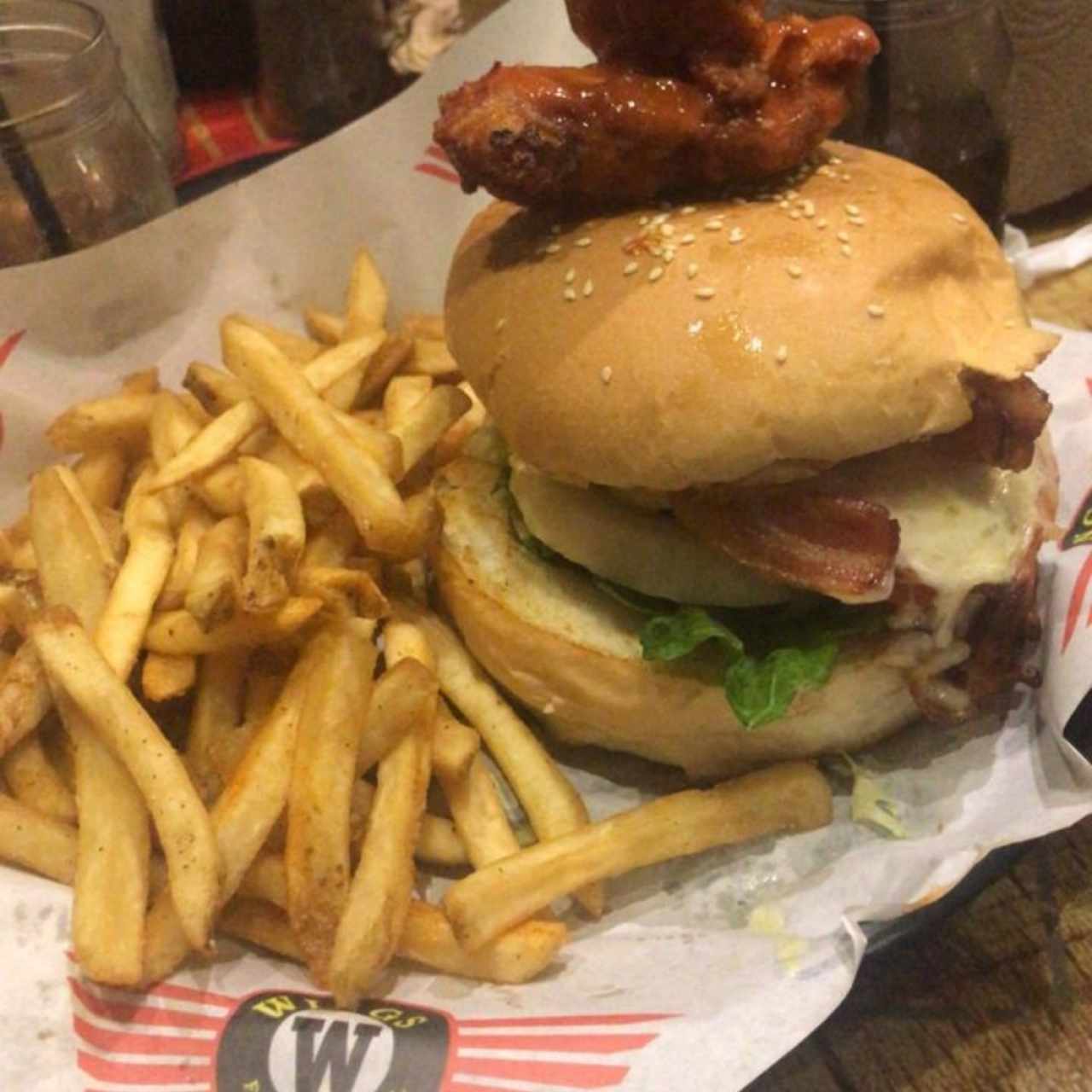 Hamburguesa de Pollo