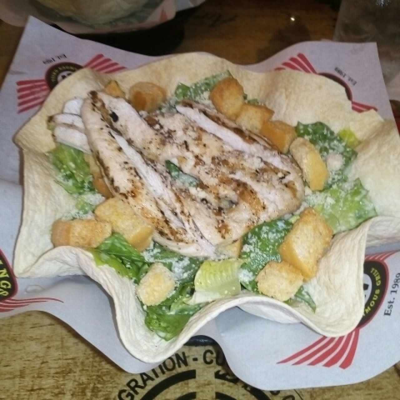 chicken ceasar salad