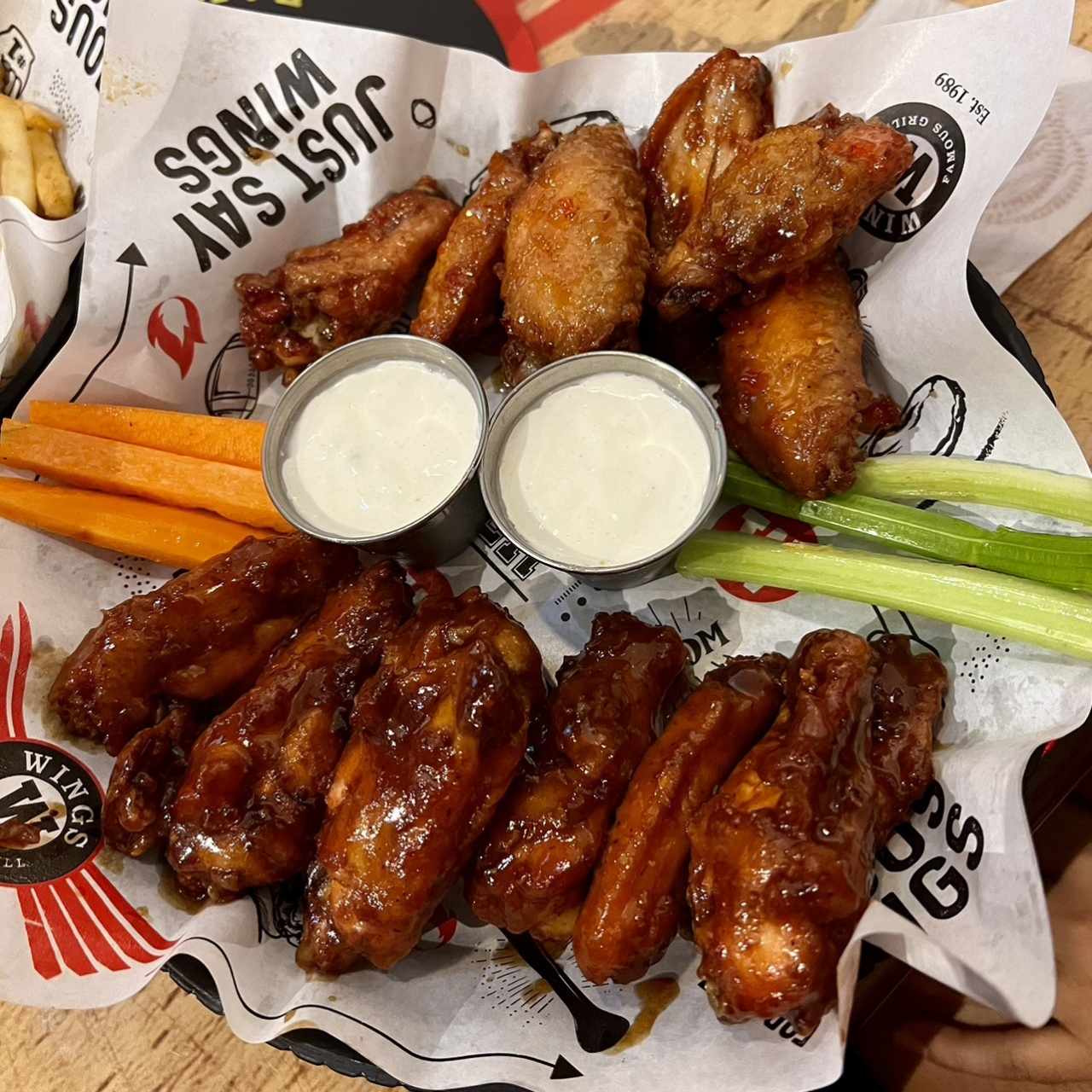 Original Wings - Medium (15 Wings)